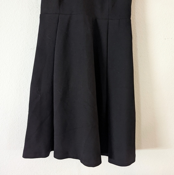 Lulus Cutout and About Black Mini Skater Dress - Picture 4 of 9